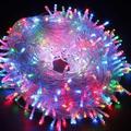 Luci a catena a LED 800 LED 400 LED 300 LED 200 LED 100 LED Luci a catena con spina 8 modalità Impermeabile per interni ed esterni Albero di Natale Festa di nozze Decorazioni per camera da letto