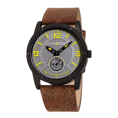 Joshua&Sons Joshua & Sons Men's Leather Watch