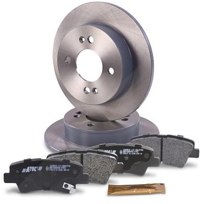 Bestprice Bremsscheiben + Bremsbeläge Hinterachse für Hyundai Image