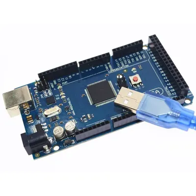 Livraison gratuite Mega 2560 R3 Mega2560 REV3 Conseil ATmega2560-16AU + Cable USB compatible pour