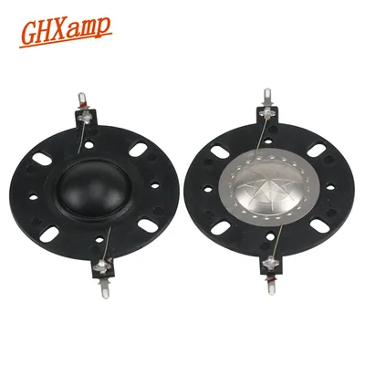 25.4mm 8OHM Dome Treble Voice coil Silk Titanium Diaphragm 25.5 Core Tweeter Speaker Repairs Parts