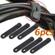 1-6 pezzi telaio in gomma per moto fissaggio cavo cablaggio cavo di alimentazione fascetta linea frizione fascette freno accessori fissaggio elastico