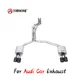 Taibosi Per Audi A1 A3 A4 A5 A6 A7 A8 Q3 Q5 Q7 Q8 TT TTS TTRS S3 S4 S5 S6 S7 SQ5 RS3 RS5 RS6 RS7 RSQ8 R8 Auto Catback di Scarico FAI DA TE