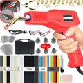 Kit saldatore di plastica rosso Nuovo con punti metallici a caldo Saldatrice di plastica Kit di riparazione in plastica per strumenti paraurti auto Crepa