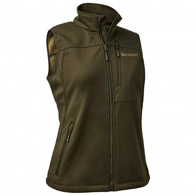 Deerhunter - Women's Excape Softshell Waistcoat - Softshellweste Gr 40 oliv Image