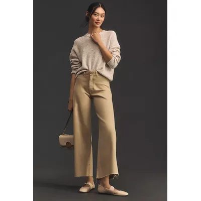 Maeve Coletta High-Rise Crop Wide-Leg Jeans