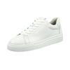 Sneaker GANT "Mc Julien", Herren, Gr. 44, weiß, Leder, unifarben, sportlich, Schuhe, Edelsneaker, Business Schnürschuh mit Gummisohle
