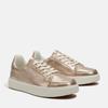 Sneaker TIMBERLAND "NOTFOUND LOW LACE UP SNEAKER", Gr. 38,5, gold (gold metallic), Textil, sportlich, Schuhe