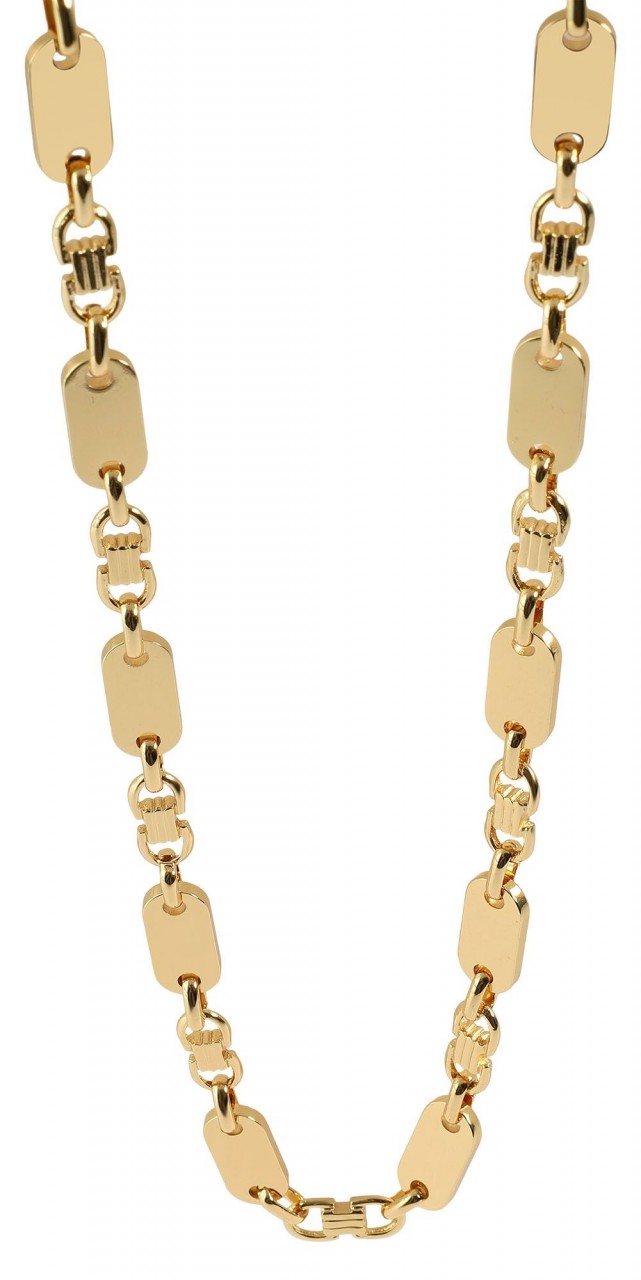 Kette ohne Anhänger ADELIA´S "Neuheit 2025 - Unisex Edelstahl Halskette" Gr. 70, gold, Halsketten, Damen, 70, Edelstahl Image