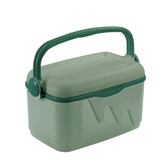 Kühlbox mit Deckel und Bügelgriff 10 L grün CURVER