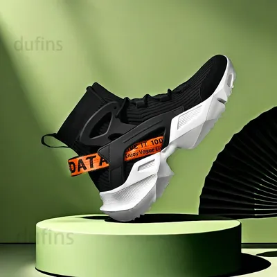 Men's casual shoes fashion breathable high top sports outdoor running tennis summer walking travel