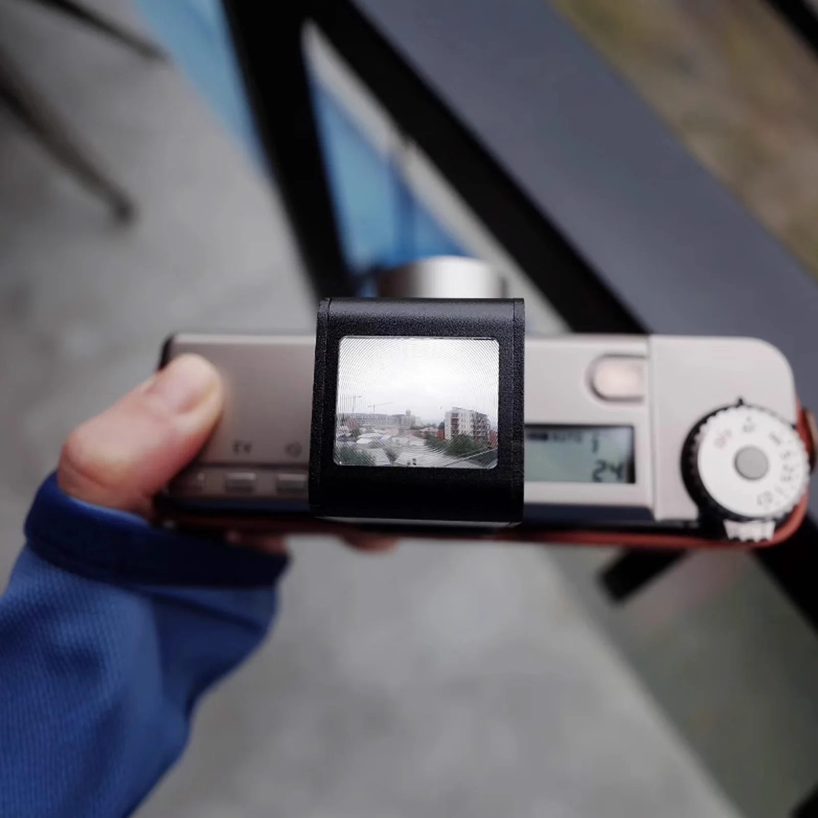 HD Optischer Taillenhöhen-Sucher 35mm/40mm Metallsucher für Kompaktkameras CM Zoom Minilux Professionelle Fotografie Image