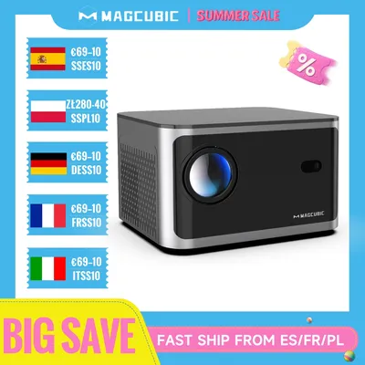 Magcubic HY350 Pro Heimprojektor Native 1080P Full HD 4K-Dekodierung 580 ANSI Allwinner H713 Image
