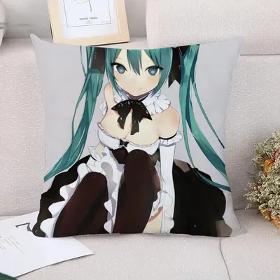 Dekorative Kissenbezüge 40x40 M-Miku Sofakissen Körperkissenbezug 45x45 Herbstdekoration Image