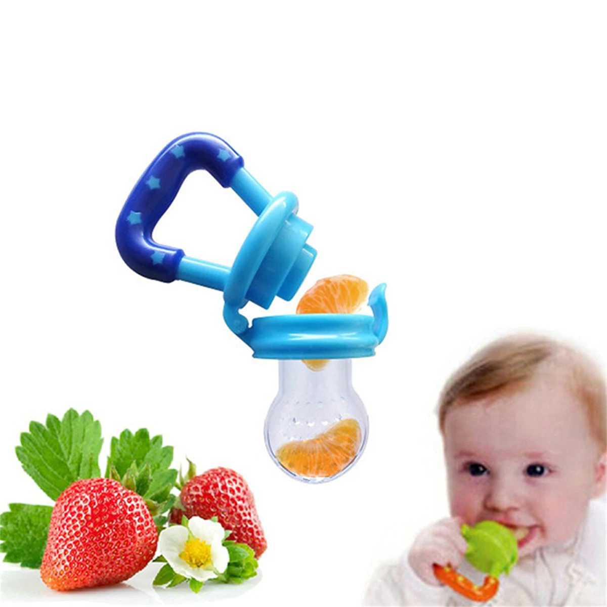 Mama und Engel, 1 Stück, Obst- und Gemüse-Beißring, Müsli, Nahrungsergänzungsmittel, Futterspender, Silikon, Kauen, Baby-Fütterungsgeschirr