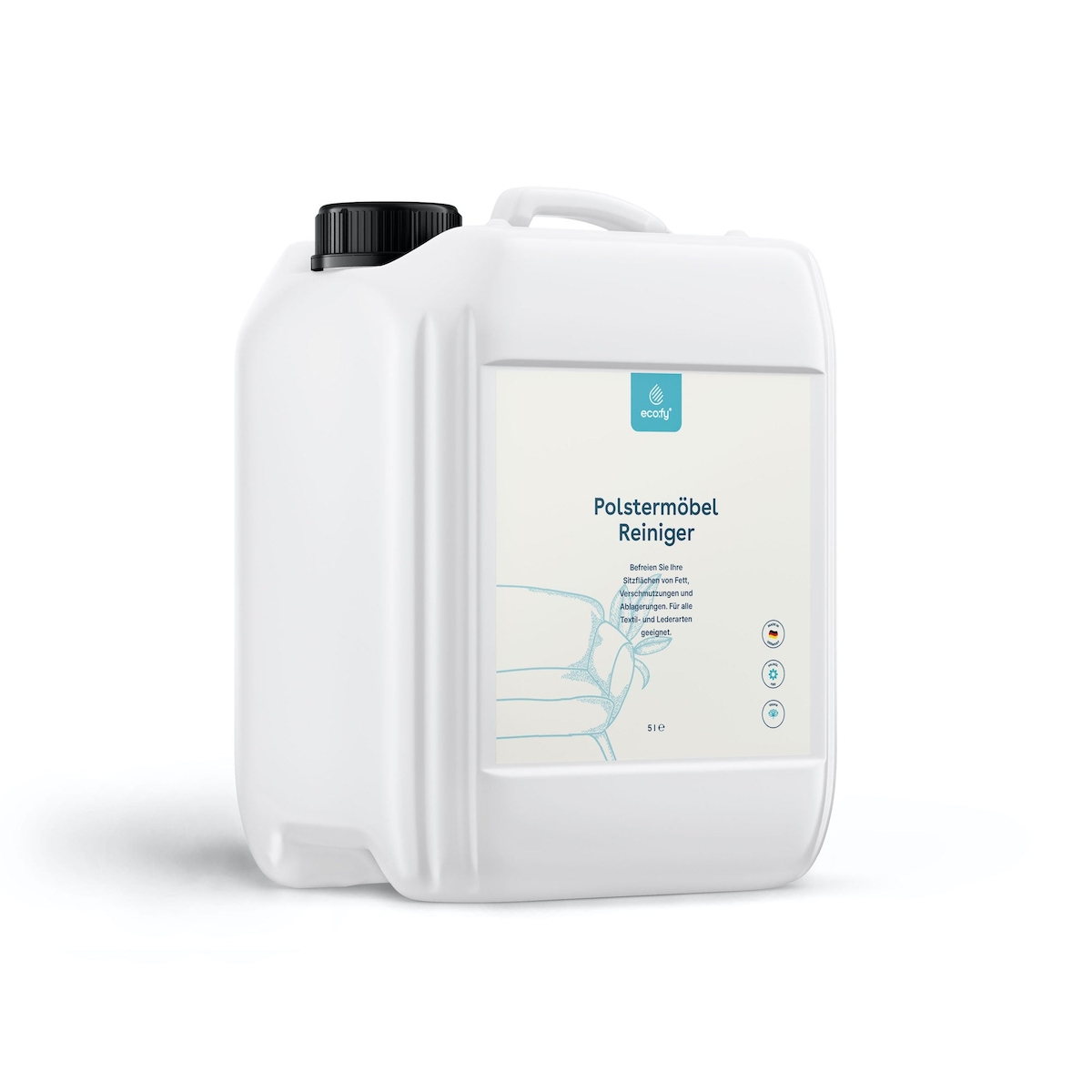 eco:fy Polstermöbel-Reiniger - 5l - Fleckentferner gegen Schmutz Image
