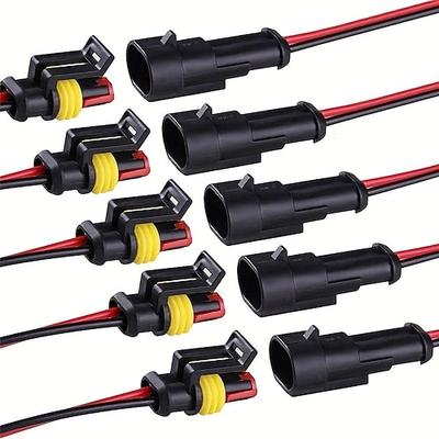 connettore elettrico maschio femmina presa spina a sgancio rapido spina 18awg auto filo impermeabile per auto camion moto barca
