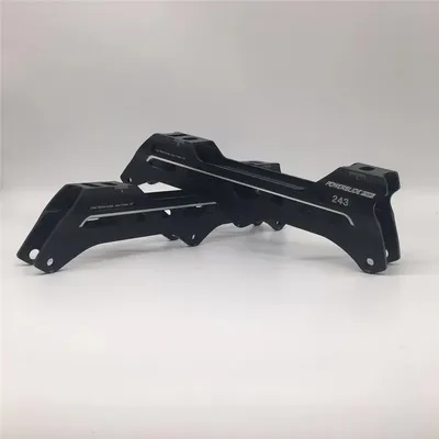 243mm 3 wheels Inline Speed Skates Base for Powerslide FSK Pleasure Tool Urban 165mm Across Race