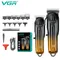 VGR Hair Trimmer Professional Hair Clipper Rechargeable Hair Cutting Machine Barber Hair Trimmer Set