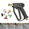 4000PSI High Pressure Washer Gun with 5 Color Nozzles, 1/4" Quick Connect, M22-14 Manual Power for