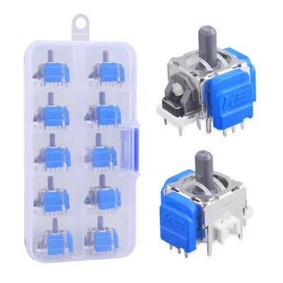 10Pcs Tmr Electromagnetic Joystick Replacement for Ps5 Gamepad 3D Analog Stick Sensor Module for Ps4