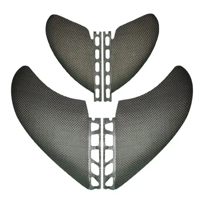 NEW FUTURE Carbon Fiber Honeycomb Surf Fins 4-Piece Set | High Strength & Lightweight | Perfect for