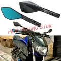 Accessori moto Specchietti retrovisori in alluminio Specchietto laterale per YAMAHA MT07 MT09 Per