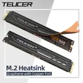 TEUCER Dissipatore di calore SSD M.2 in lamina di rame grafene, radiatore SSD di raffreddamento in grafene NVMe NGFF 2280 per PC portatile PS5 2280 Drive 2-Pack