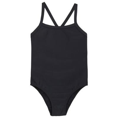 Color Kids - Kid's Swimsuit Sporty - Badeanzug Gr 134 schwarz
