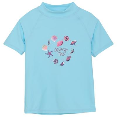 Color Kids - Kid's T-Shirt with Print - Lycra Gr 98 blau Image
