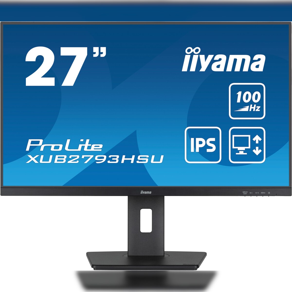 TFT Iiyama ProLite XUB2793HSU-B7 68.6 cm (27")LED,HDMI,DisplayPort,SP Image