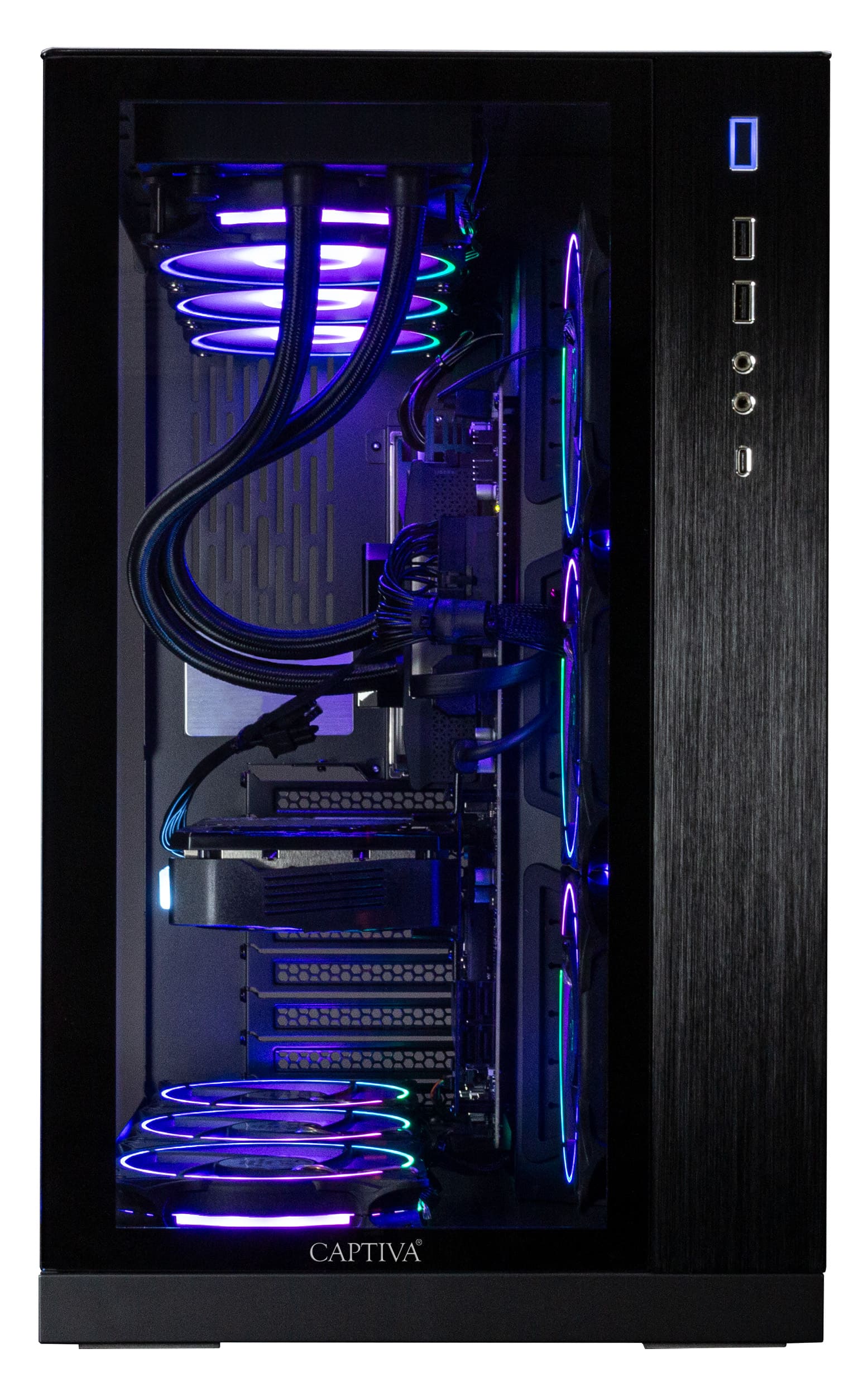 CAPTIVA Gaming-PC "Highend Gaming R89-085", ohne farbbezeichnung, B:37,5cm H:71cm T:73cm, Desktop-PCs Image