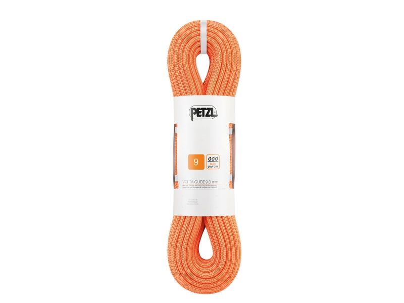 Petzl 9mm Volta Guide Rope Orange 50 m R36AO 050