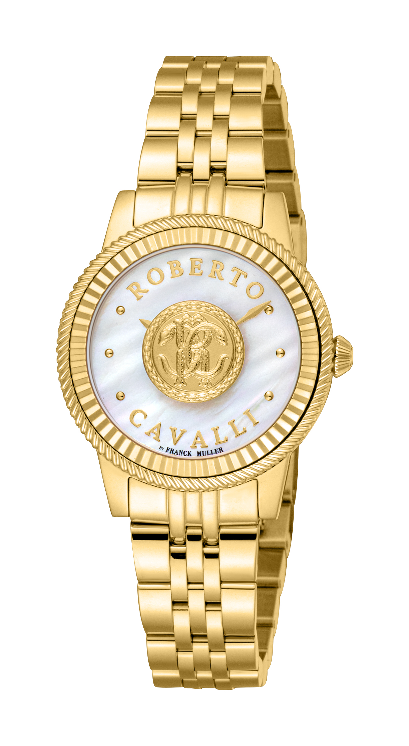 Roberto Cavalli By Franck Muller Womens Watch - Gold - One Size | Roberto Cavalli By Franck Muller Sale | Discount Designer Brands