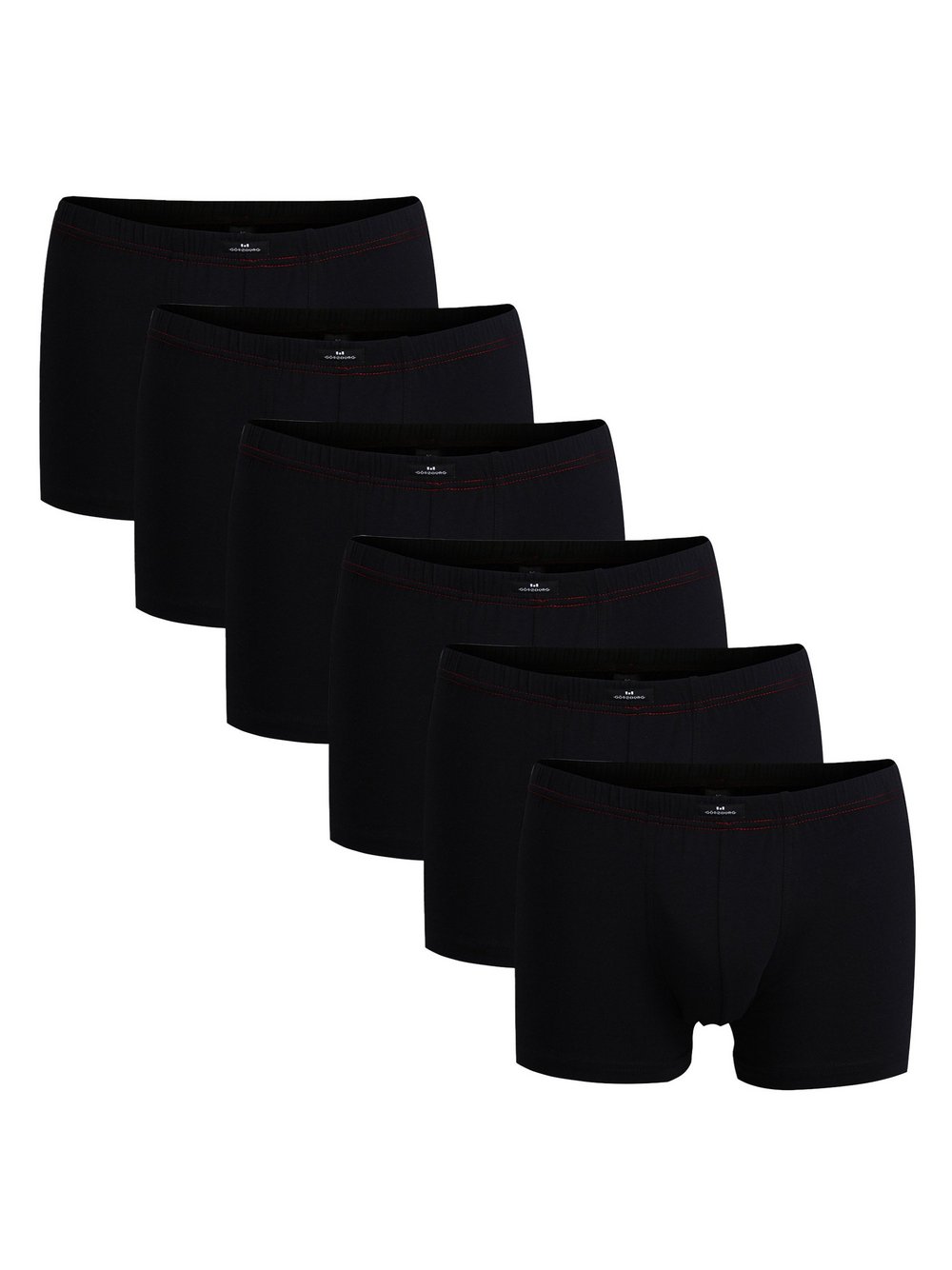 GÖTZBURG Boxershort 6er Pack Herren schwarz, M Image