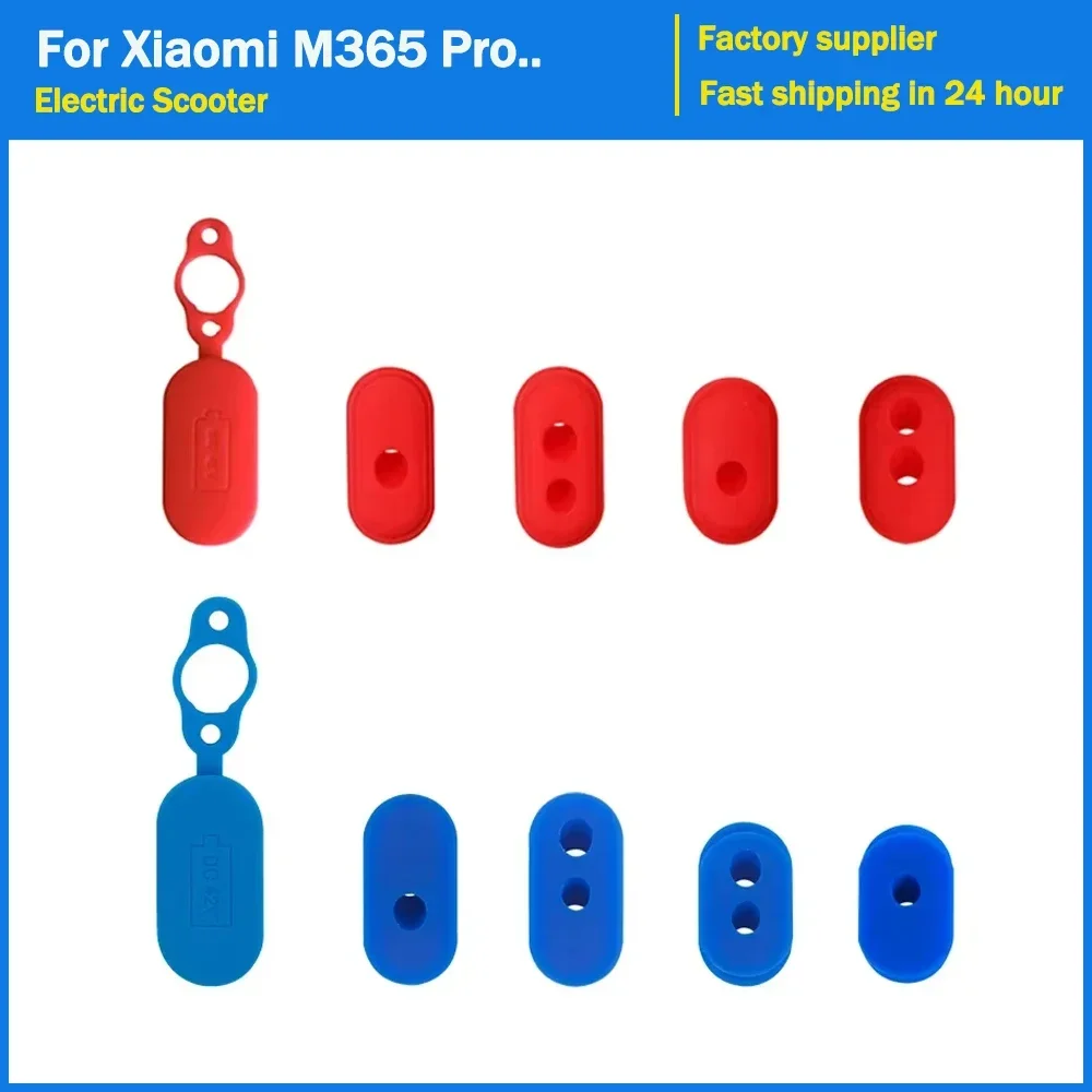 Batterie Lade Port Staub Stecker für Xiaomi M365 1S Pro Pro2 Elektrische Roller Gummi Linie Silikon Hülse Lade Stecker port Abdeckung Image