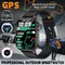 LIGE GPS Motion Smart Uhr Männer Bluetooth Anruf Kompass Outdoor Sport Fitness Tracker 420mAh Gesundheit Überwachung Smartwatch Männer