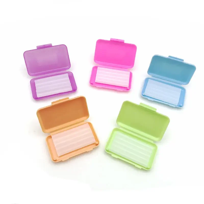 5er-Box Kieferorthopädisches Wachs für Zahnspangen, Zahnfleischreizungen, zahnärztliche Mundpflege, kieferorthopädisches Orthowachs Image