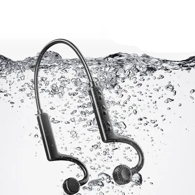 KS19 TWS Knochenleitungskopfhörer Drahtlose Kopfhörer Nackenbügel IPX5 Wasserdichtes Sport-Headset Hörgeräte-Kopfhörer Freisprecheinrichtung Image