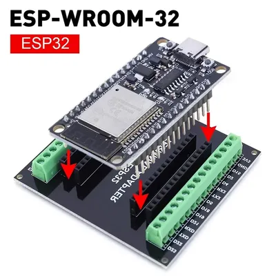 ESP32 Development Board 30Pin Breakout Board WiFi+Bluetooth Ultra-Low Power Dual Core ESP-WROOM-32 Image