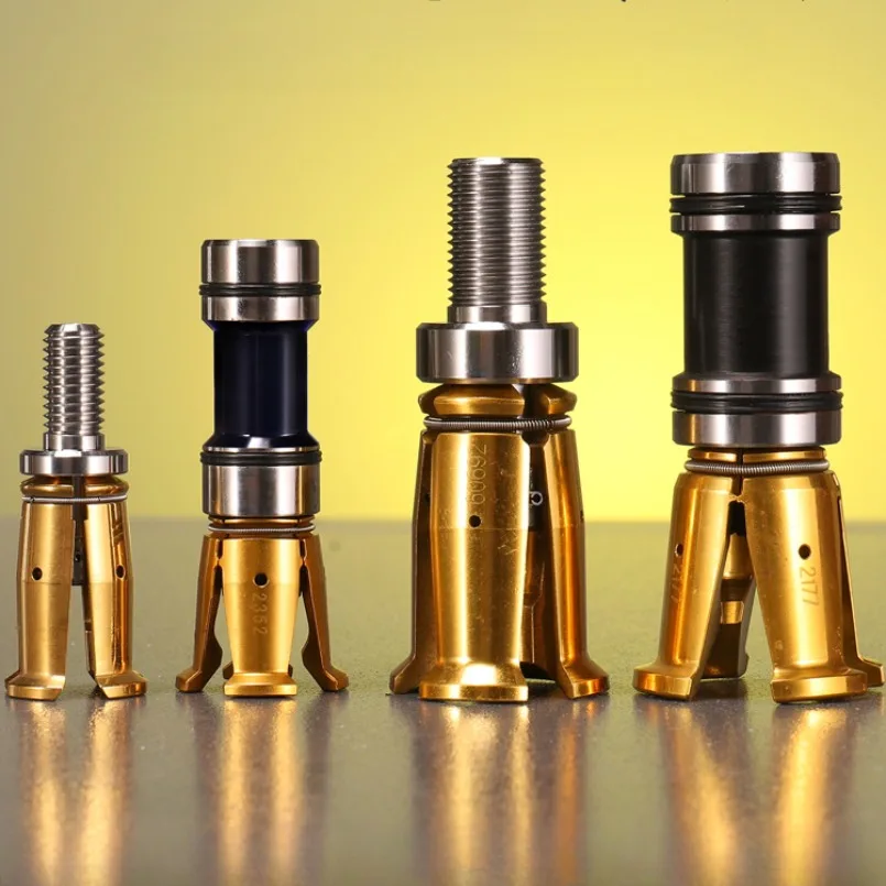 Spindel bt30 Klaue bt40 bt50 Greifer Außengewinde Klauen klemme 4 Blütenblatt Zug klaue Werkzeug Fräsen cnc Maschinen zentrum Image