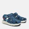 Sandale TIMBERLAND "MOTION DUNE FISHERMAN SANDAL", Gr. 24, blau (dunkelblau), Synthetik, sportlich, Schuhe