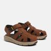 Sandale TIMBERLAND "MOTION DUNE FISHERMAN SANDAL", Gr. 28, braun (schwarz braun), Synthetik, sportlich, Schuhe