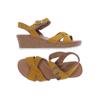 Paul Green Damen Sandale, Gr. 4.5, orange, kein Etikett