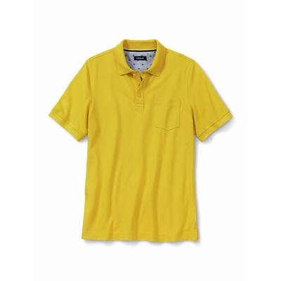 Walbusch Herren Pique-Polo Pima Cotton Gelb Image