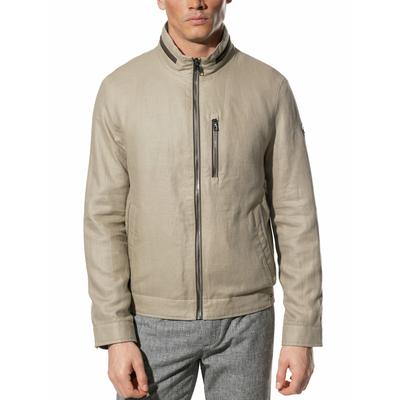 Walbusch Herren Leinen-Blouson Leicht und Luftig Beige Image