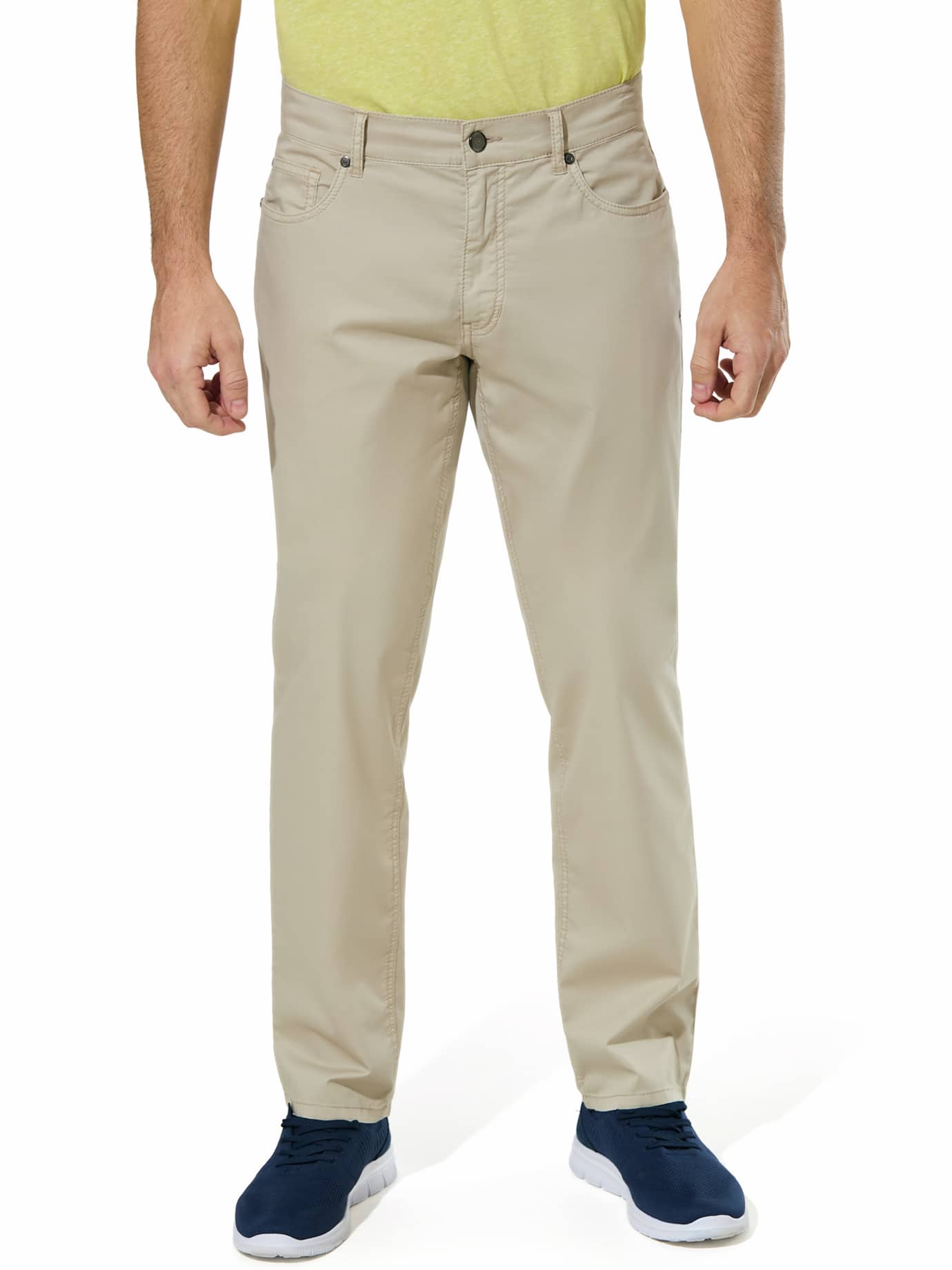 Walbusch Herren Ultraleicht Five Pocket Beige