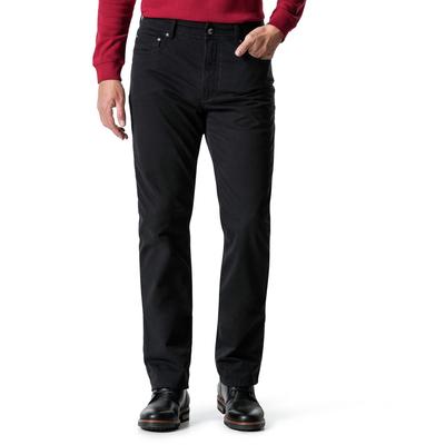 Walbusch Herren Bügelfrei-Thermo Five Pocket Schwarz Image