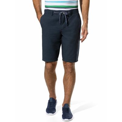 Walbusch Herren Seersucker Bermuda Hose Blau Image