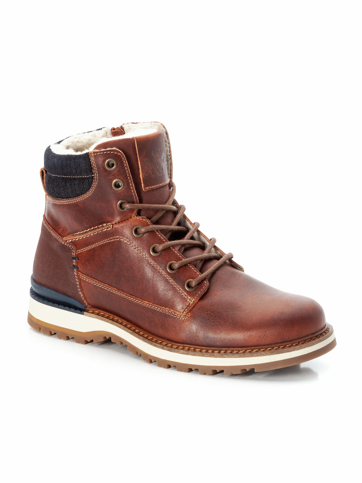 Walbusch Herren Thermo Boots Braun
